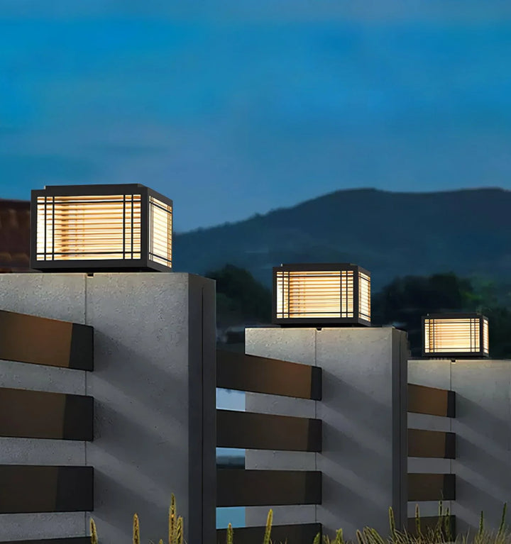 Deck Solar Outdoor Post Light