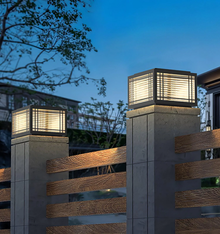 Deck Solar Outdoor Post Light