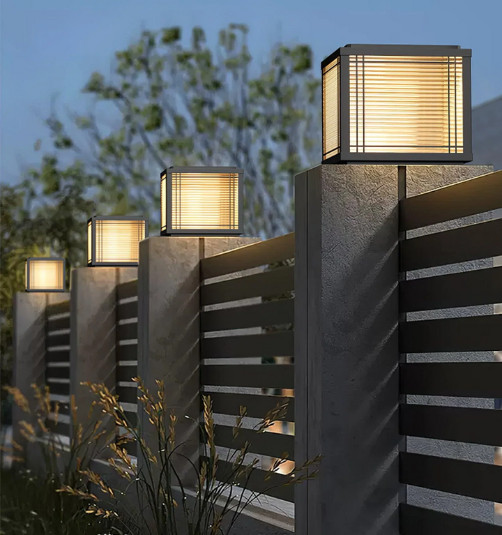Deck Solar Outdoor Post Light