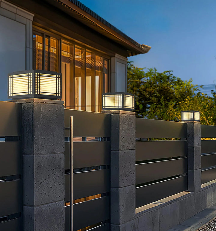 Deck Solar Outdoor Post Light