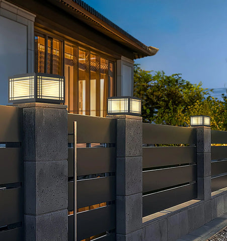 Deck Solar Outdoor Post Light
