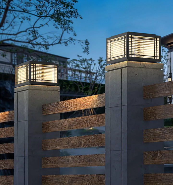 Deck Solar Outdoor Post Light