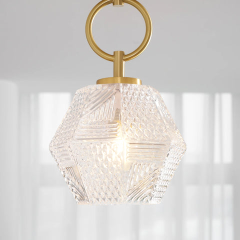 Diamond Cut Art Deco Ceiling Light - Yiarolight