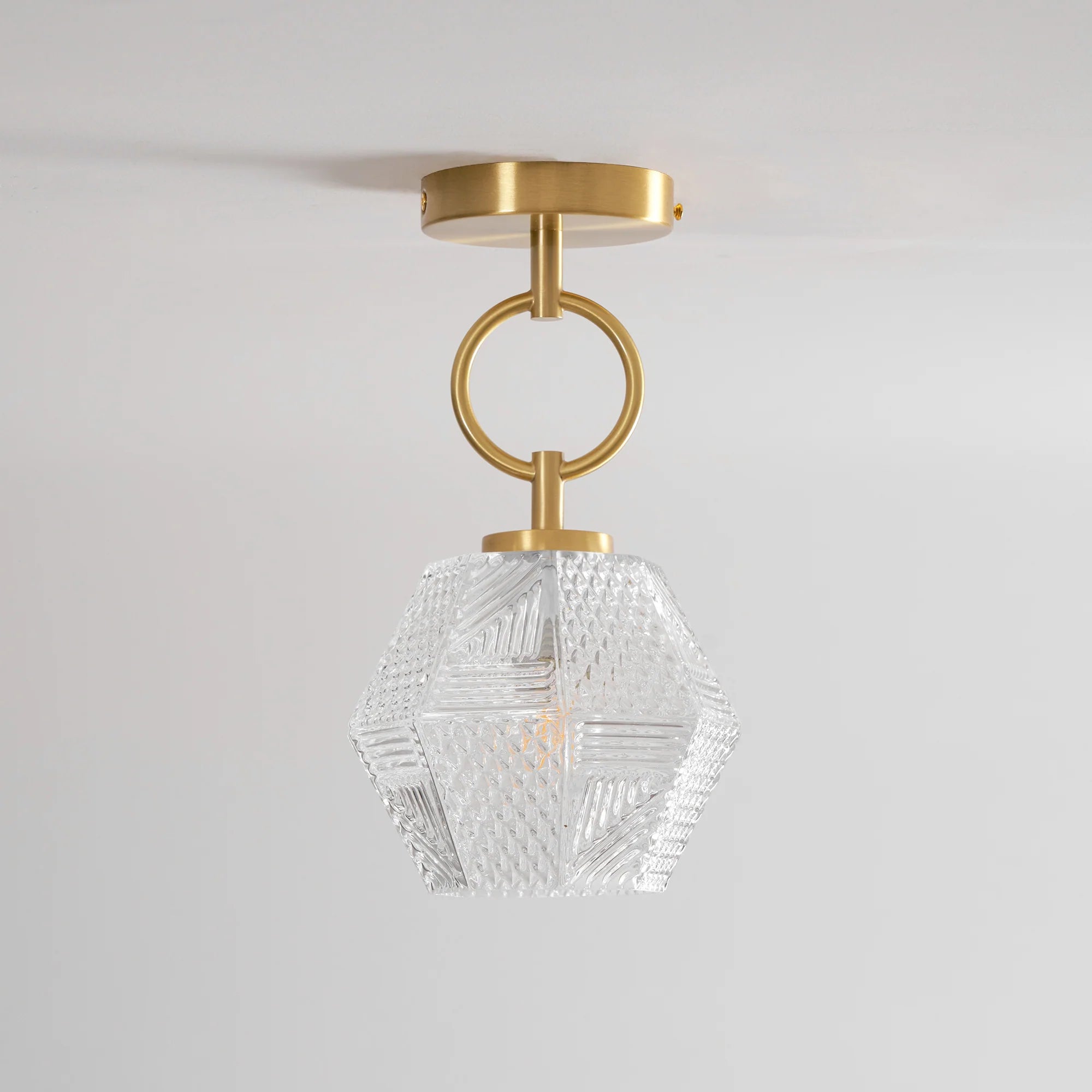 Diamond Cut Art Deco Ceiling Light - Yiarolight