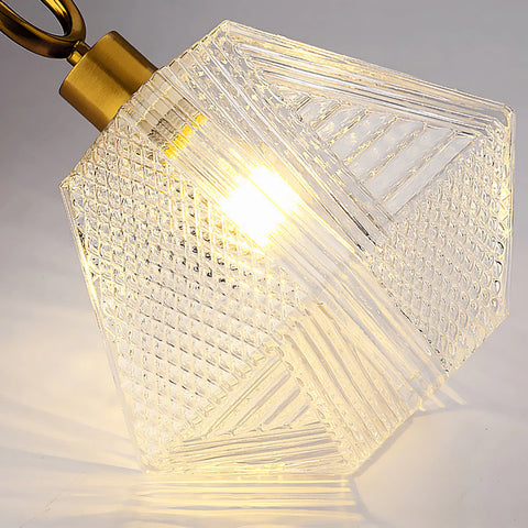 Diamond Cut Art Deco Ceiling Light - Yiarolight