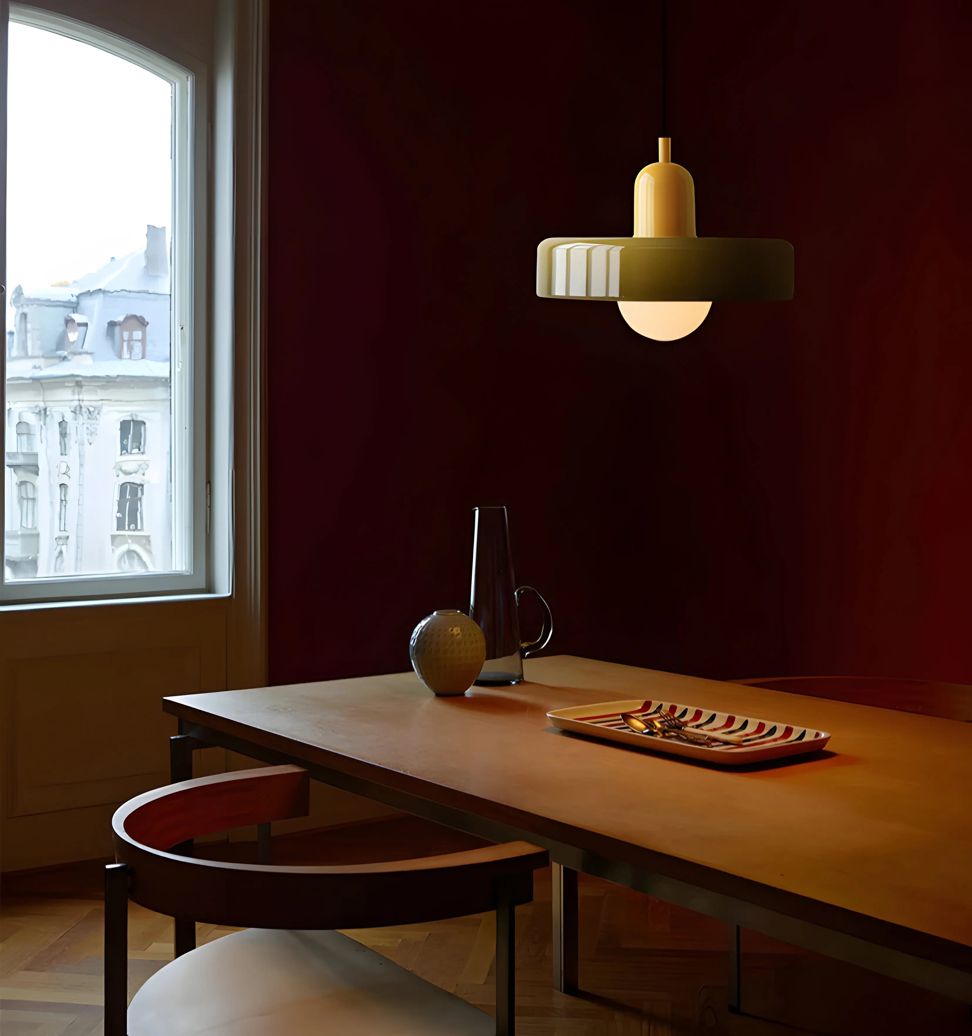 Disc Orb Pendant Lamp