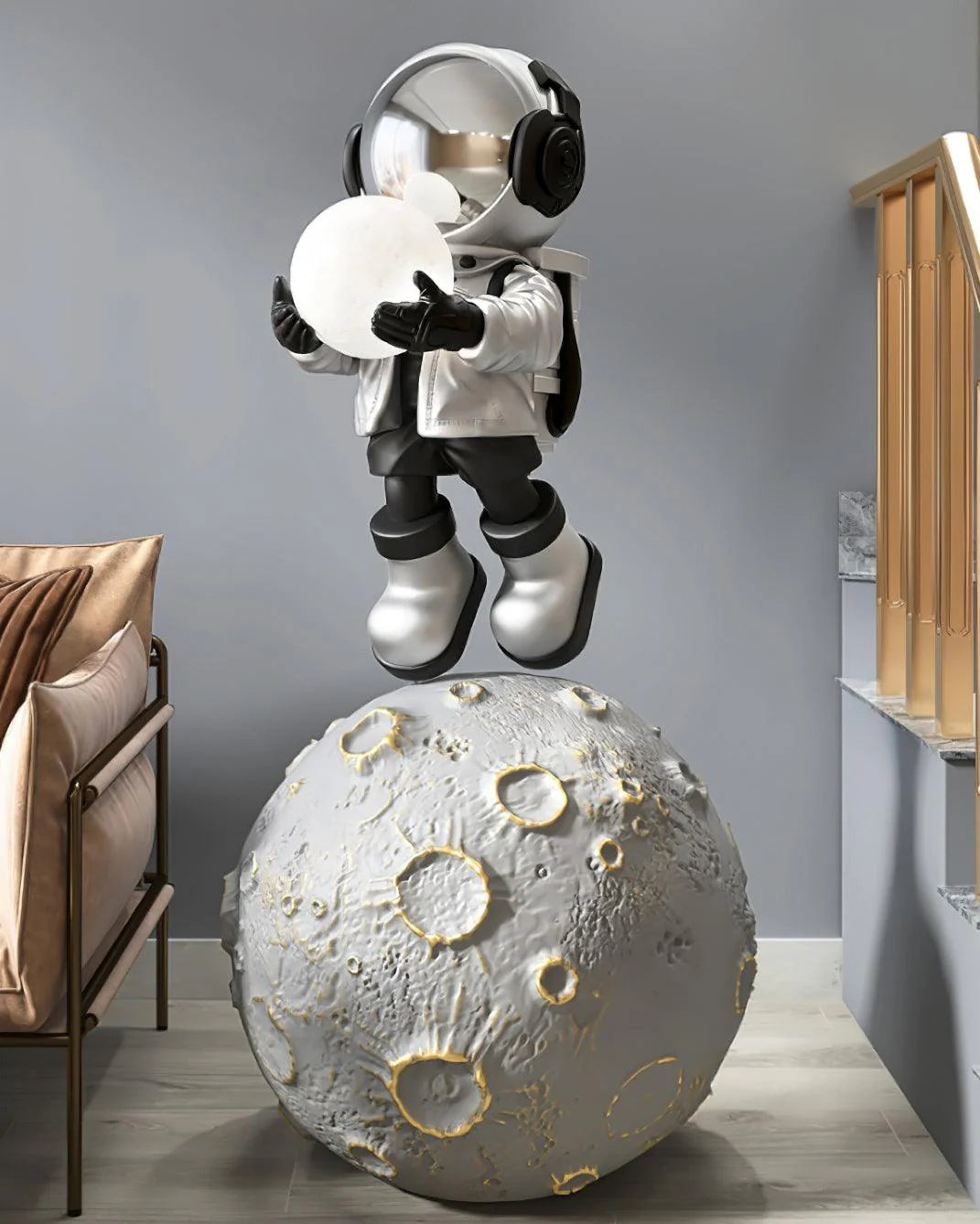 Diver Astronaut Floor Lamp