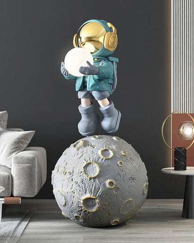 Diver Astronaut Floor Lamp