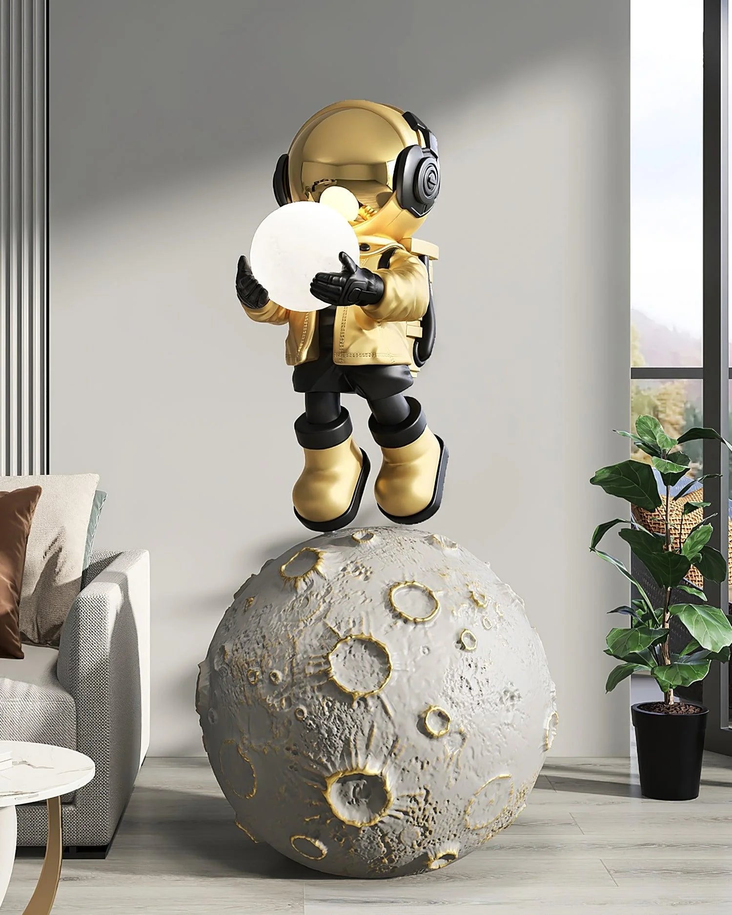 Diver Astronaut Floor Lamp