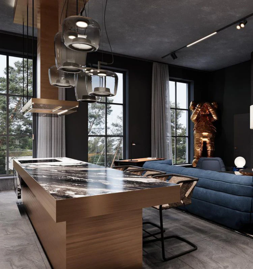 Double Pendant Lamp