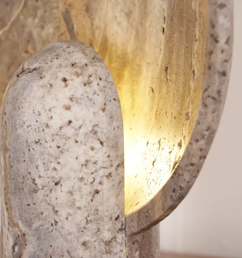 Eclipse Stone Table Lamp