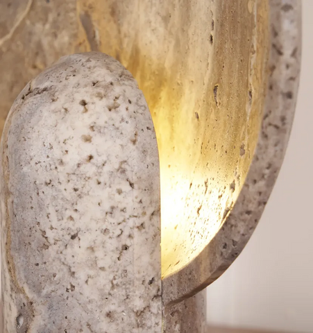 Eclipse Stone Table Lamp