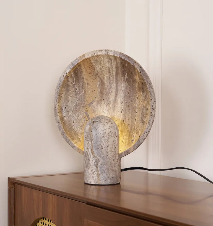 Eclipse Stone Table Lamp