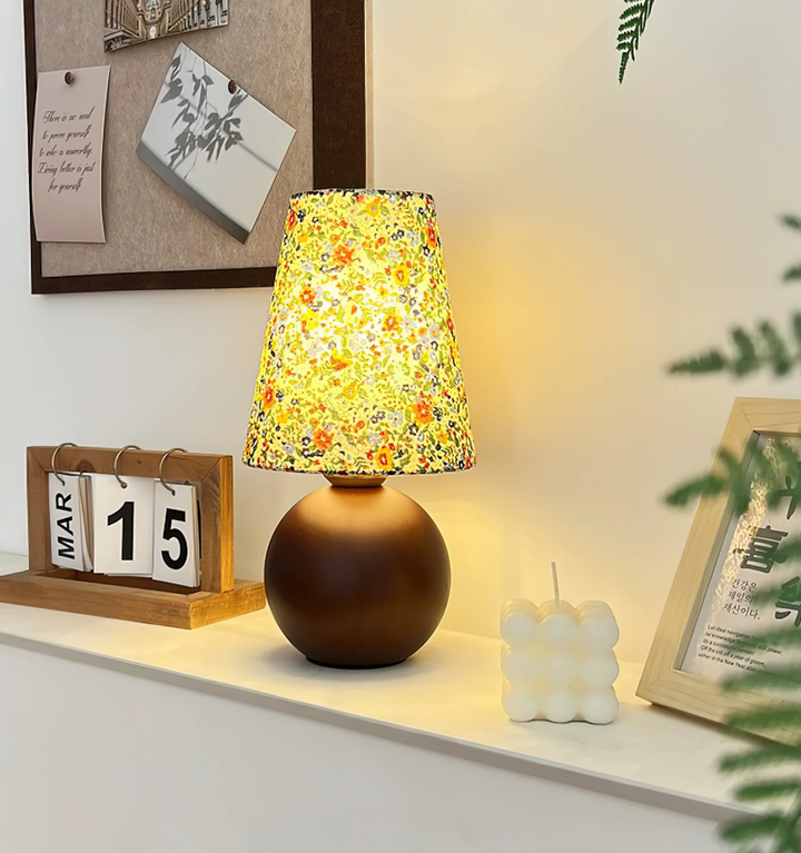 Elara Floral Glow Table Lamp