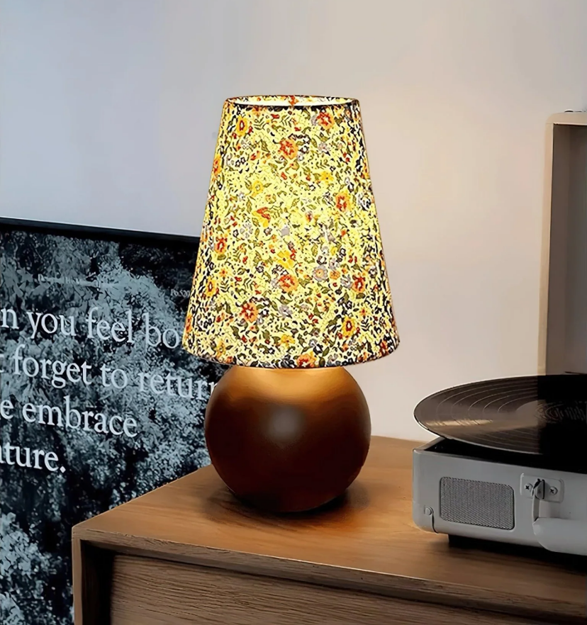 Elara Floral Glow Table Lamp