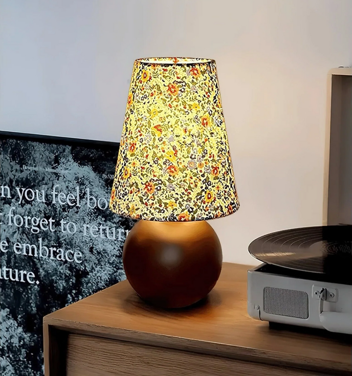 Elara Floral Glow Table Lamp