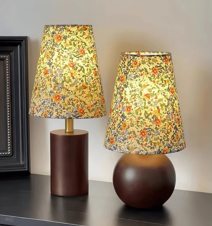 Elara Floral Glow Table Lamp