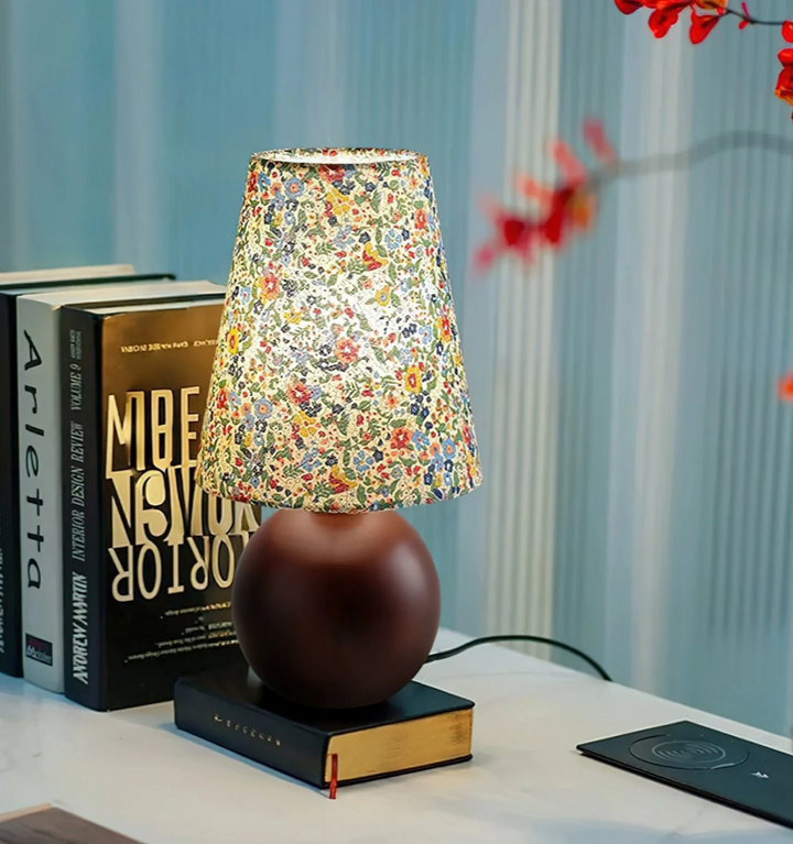 Elara Floral Glow Table Lamp