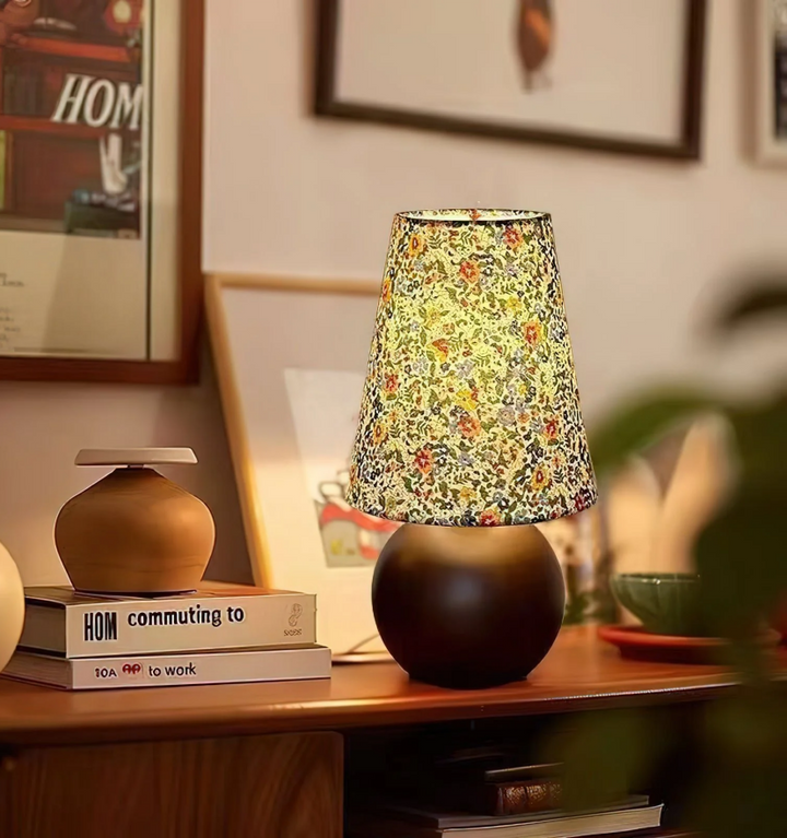 Elara Floral Glow Table Lamp