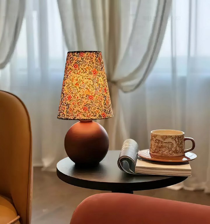 Elara Floral Glow Table Lamp