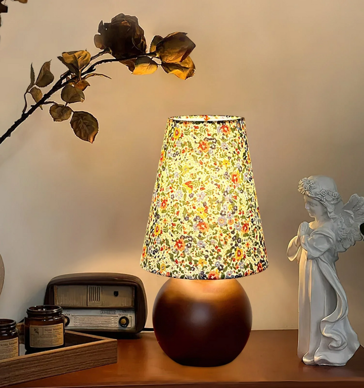 Elara Floral Glow Table Lamp