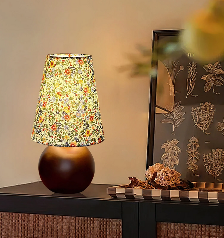 Elara Floral Glow Table Lamp