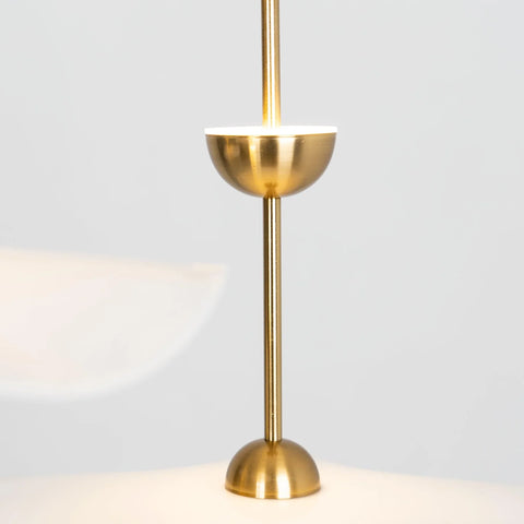 Envolee Double Biscuit Pendant Light