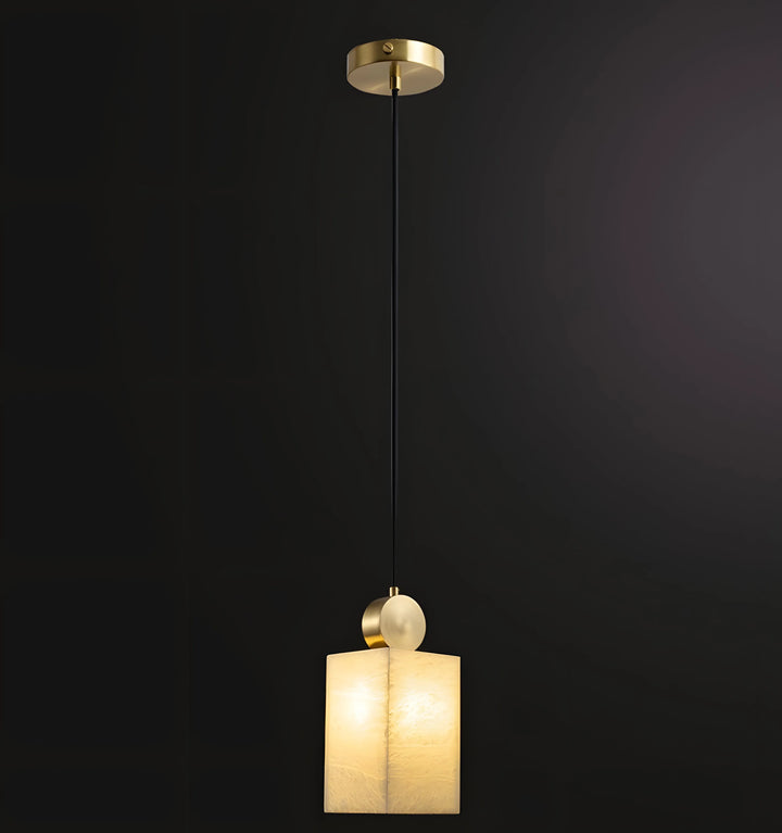 ETRUSCAN ALABASTER PENDANT LIGHT