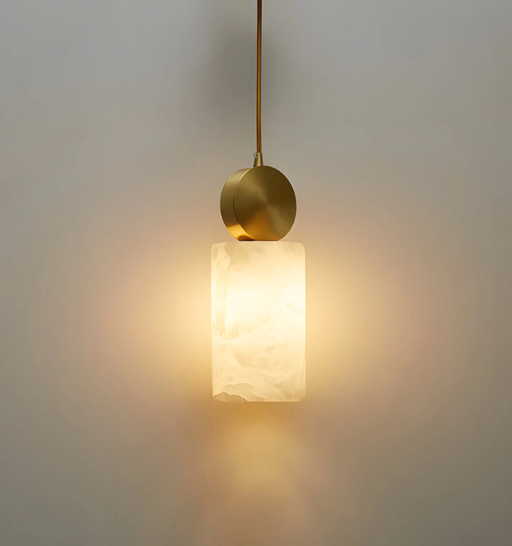 ETRUSCAN ALABASTER PENDANT LIGHT