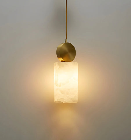 ETRUSCAN ALABASTER PENDANT LIGHT