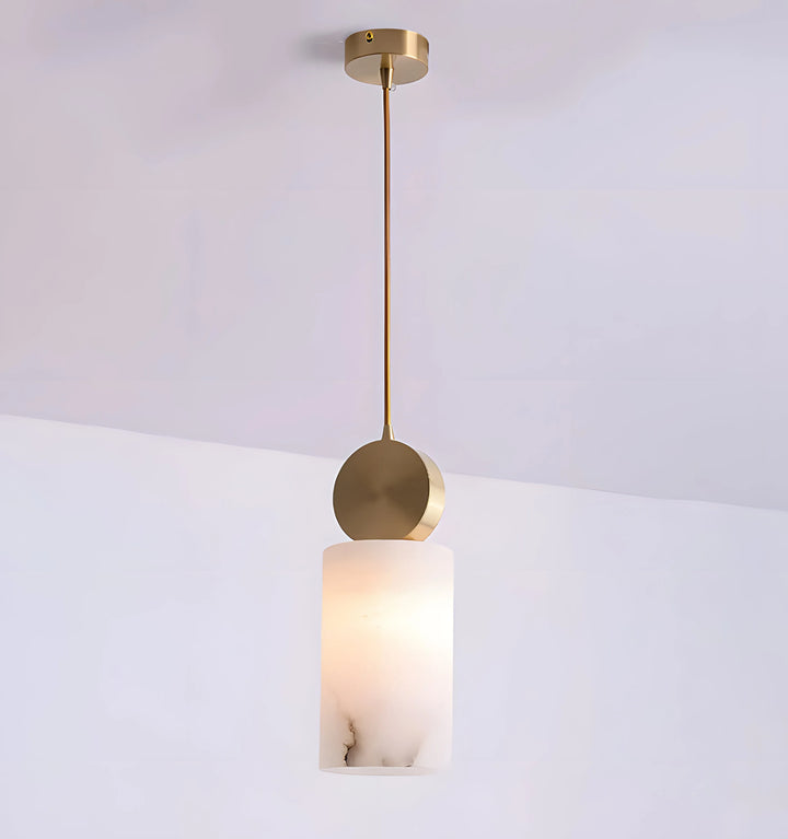 ETRUSCAN ALABASTER PENDANT LIGHT