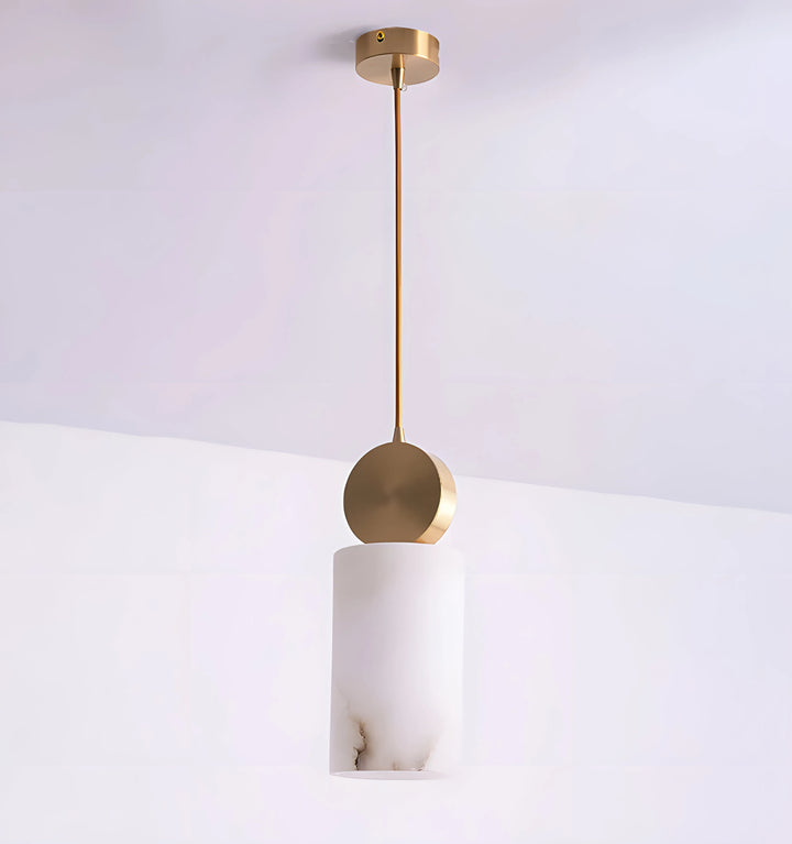 ETRUSCAN ALABASTER PENDANT LIGHT