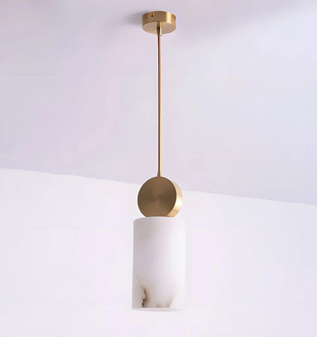 ETRUSCAN ALABASTER PENDANT LIGHT