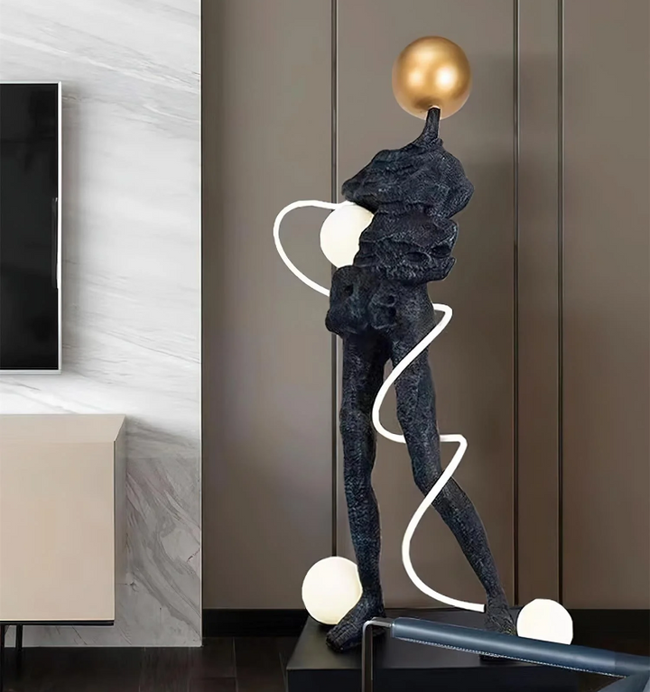 Everett Spiral Floor Lamp