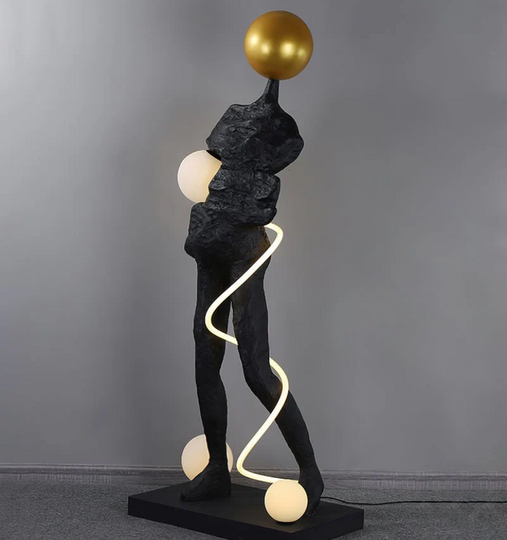 Everett Spiral Floor Lamp