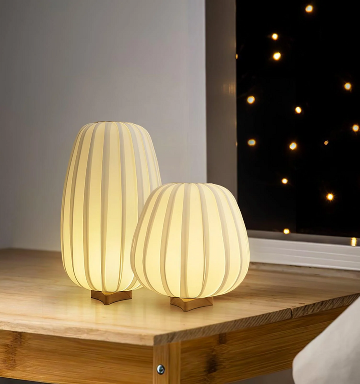Fabric Minimalist Table Lamp