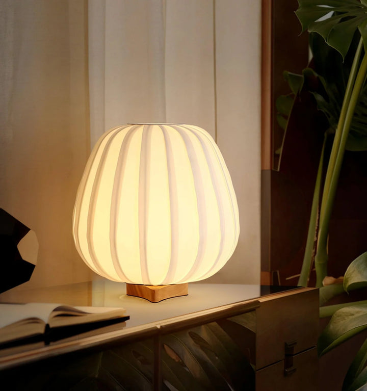 Fabric Minimalist Table Lamp