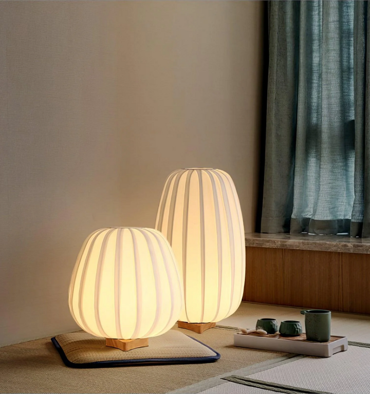 Fabric Minimalist Table Lamp