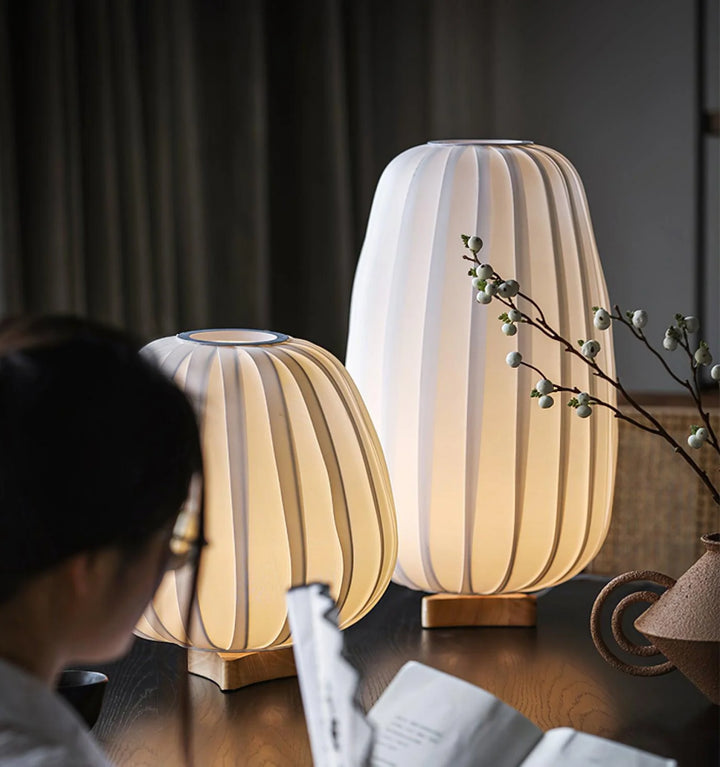 Fabric Minimalist Table Lamp