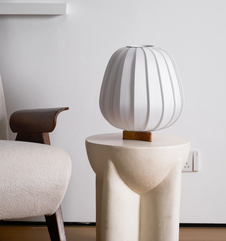 Fabric Minimalist Table Lamp