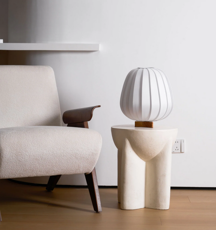 Fabric Minimalist Table Lamp