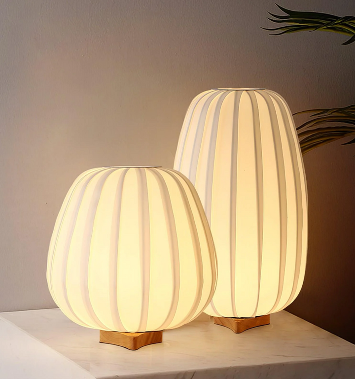 Fabric Minimalist Table Lamp