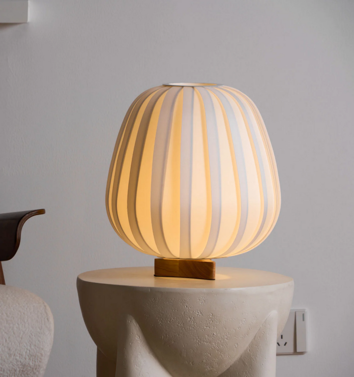 Fabric Minimalist Table Lamp