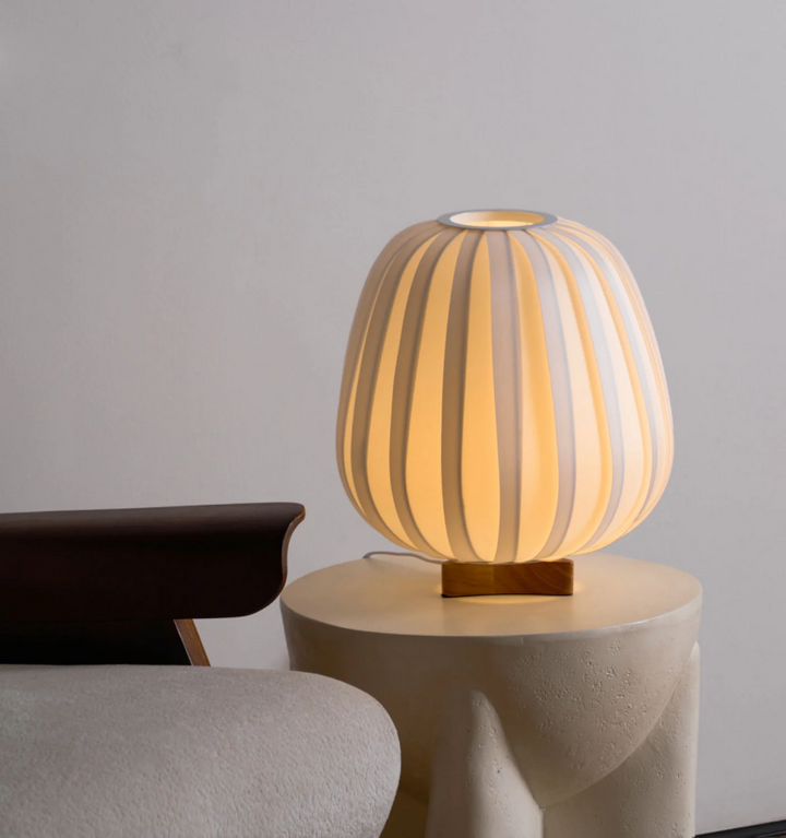 Fabric Minimalist Table Lamp