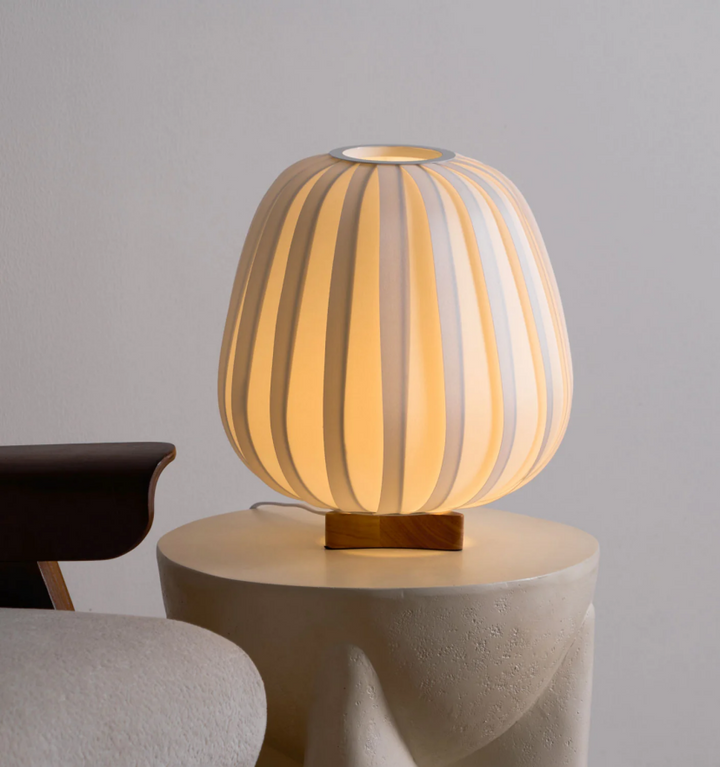 Fabric Minimalist Table Lamp