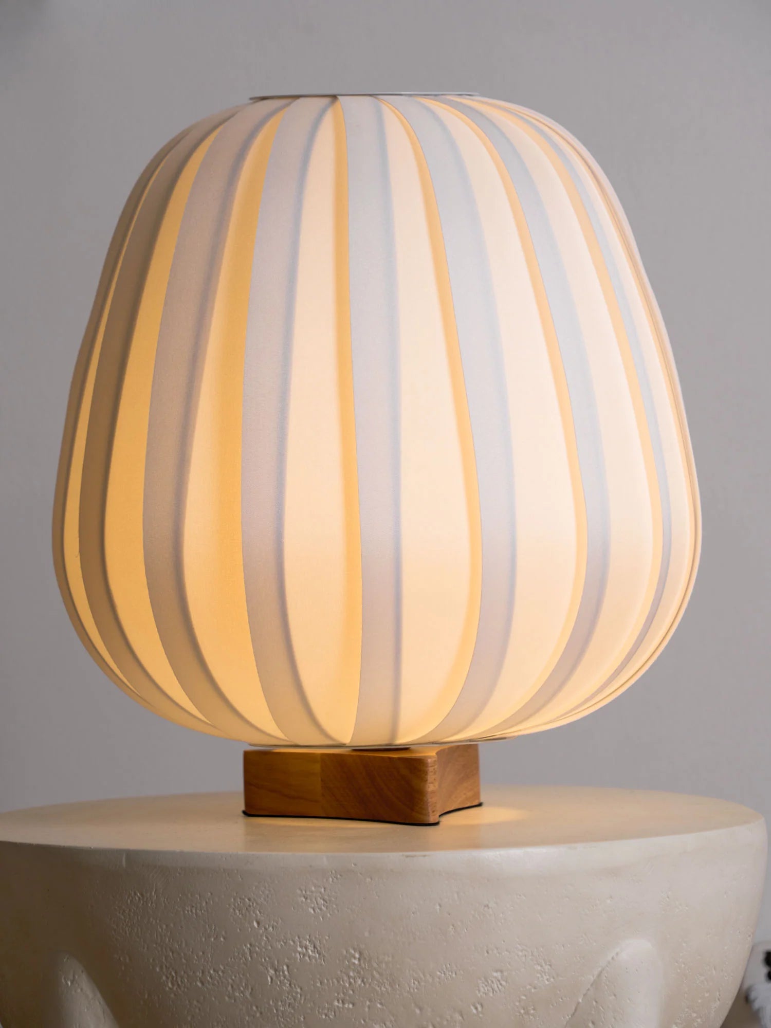 Fabric Minimalist Table Lamp