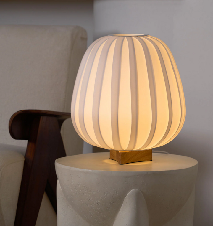 Fabric Minimalist Table Lamp
