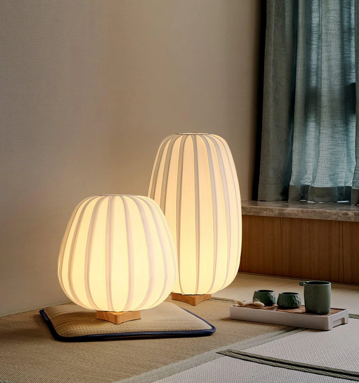 Fabric Minimalist Table Lamp