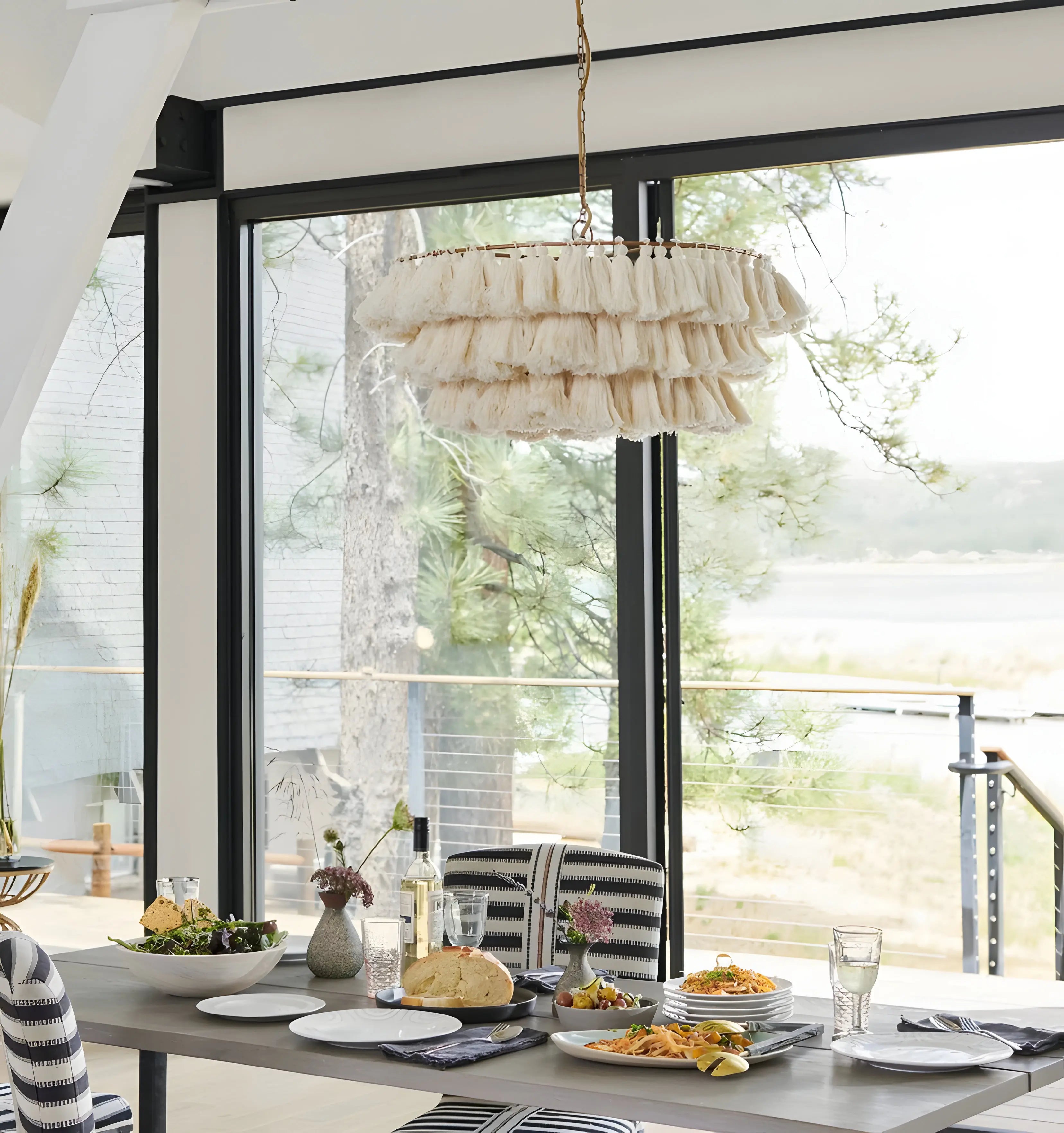Fela Tassel Chandelier