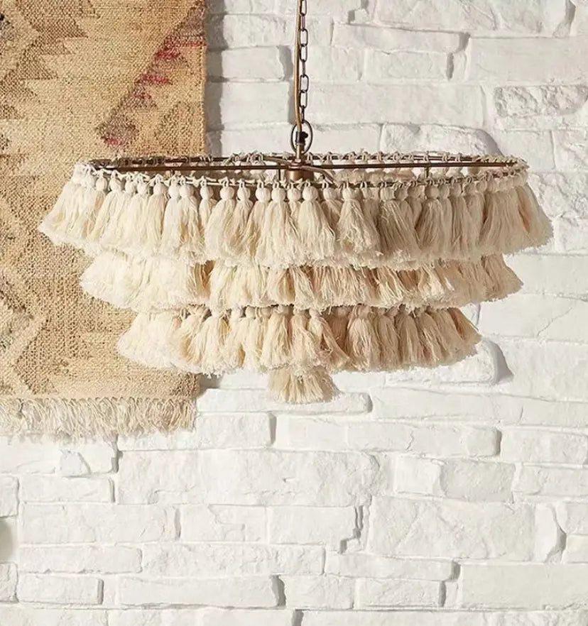 Fela Tassel Chandelier